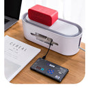Bin Holder Organizer Phone Cube Plug Socket Plug Cable Extension Storage Box