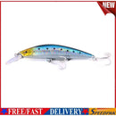 Minnow Fishing Lures 10.5cm 25.4g Sinking Artificial Wobbler Bait (Blue)