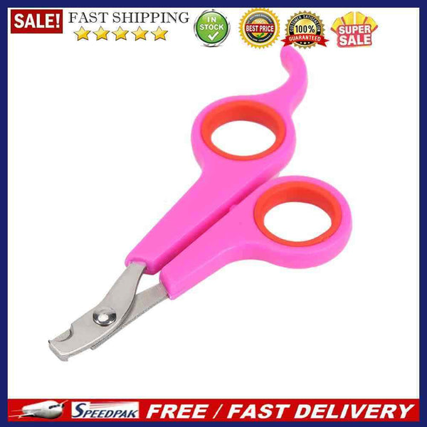 Dog Cat Stainless Steel Nail Toe Scissors Pet Rabbit Claw Trimmer Clipper