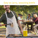 4pcs Transparent Spices Bottle Sauce Spice Seasoning Dispenser (Squeeze) Newly
