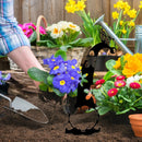 Gnomes Garden Decor, Ground Sign Silhouette for Outdoor, Lawn, Yard (4) Newly
