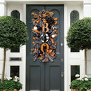 Garland Home Decorations Halloween Wreath Pumpkin Halloween Door Ornament