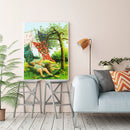 40x50cm Two Old Girlfriend Frameless Oil Paint By Numbers DIY Painting Craft Kit