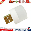 LED Night Light USB Bedside Baby Bedroom Mobile Power Table Lamp (White)