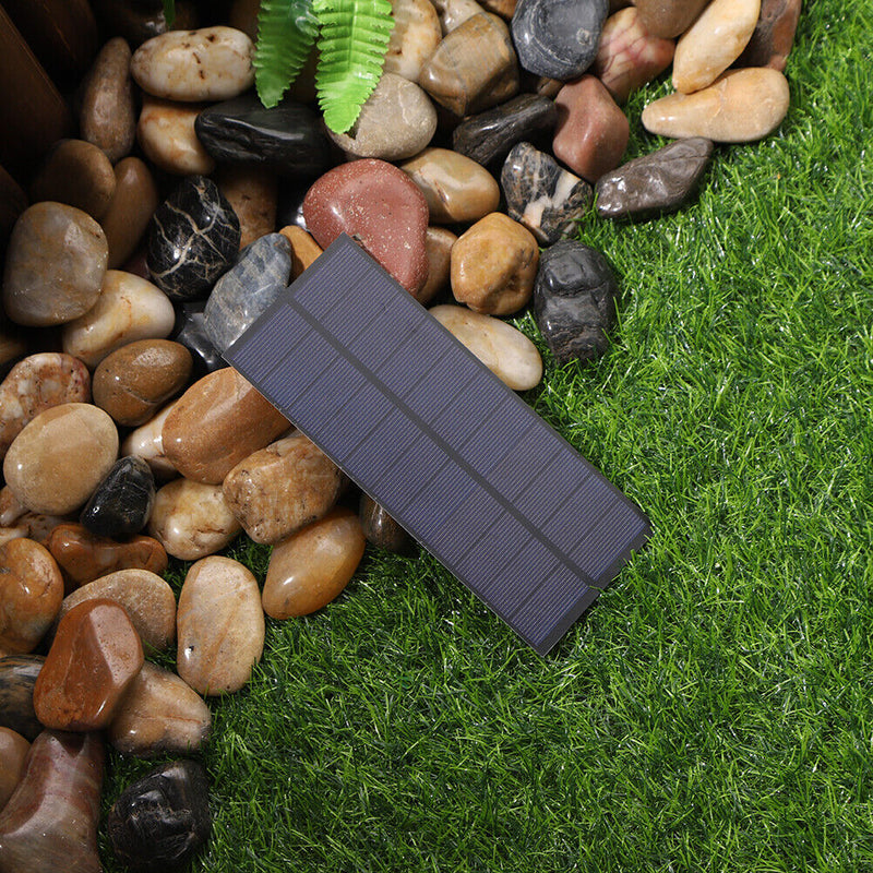 Portable 2.5W Solar Panel Charger Outdoor Mobile Phone Power Battery Charging