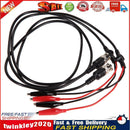 2pcs 110cm BNC Q9 to Dual Alligator Clip Oscilloscope Test Probe Leads Newly