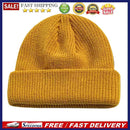 Men Women Winter Cycling Warm Knitted Beanie Brimless Sports Skullcap Round Hat