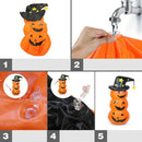 Halloween Decor Pumpkins Stacked Eco-friendly Thickened Pvc Outdoor Party Decor