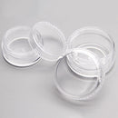 3g Empty Jewelry Bead Storage Box Small Round Sample Bottles Container Jars
