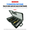 Plastic Fishing Tackle Hook Lures Bait Storage Box Organizer Fishing Accessor