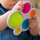 Baby Hand Holding Exercise Board Rattle Puzzle Colorful Development Board