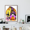 Halloween Pumpkin Goblin Ghost Diamond Painting Kits Wall Art Decor (A5537)