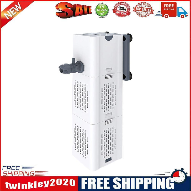 ZY-N62 4 in 1 Fish Tank Air Oxygen Aquarium Filter Internal Pump (US 15W)