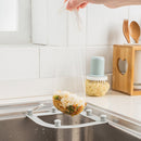 Anti-blocking Funnels Sink Filter Bag Multifunctional Triangle Drainage Rack