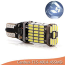 Bulb Car Reverse Back Light T15 W16W 45 SMD 4014 Turn Signal Lamp LED Canbus