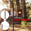 Lantern Post Pole - Hanging Light Stand Holder Hanger for Camping Fishing P