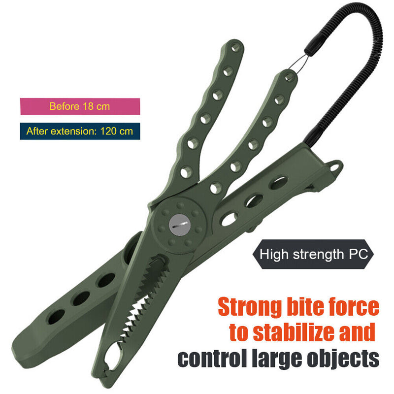 Fishing Tongs Gripper Cutter Plier Lip Controller Live Fishing Buckle Clamp