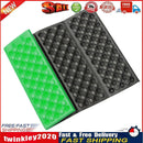 Outdoor Camping Mat Cushion Folding Portable Picnic Seat Pad (Green Black) Newly