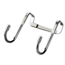 Magic Dual Over Door Hooks Storage Kitchen Cabinet Steel Hook Door L0E4