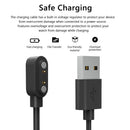 Magnetic Fast Charging Cable Kids Smart Watch Cord for Xplora XGO2 (Black)
