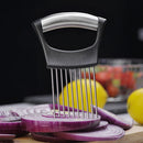 Needle Cutting Fish Food Slice Assistant Vegetable Holder Onion Slicer Cutter