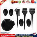 Hair Salon Bowl Brush Oreilles Two Sides Comb Set for DIY Hair Dyeing Perm Newly