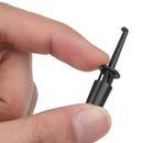 Round Shape Clamp Electronic Testing Test Probe Hook Clip Multimeter Lead Wire