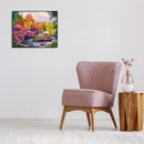Hand Painted DIY Painting By Numbers Kits Animals Oil Canvas Mural Arts Craft