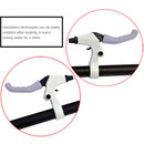 2pcs Brake Handle Lever Covers Scooter Antiskid Handle Protector (Grey) Newly