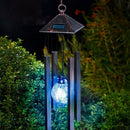 Courtyard Decoration Solar Wind Chime Lights Wind Chimes Pendant Bell LED Light
