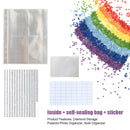 Diamond Painting Storage Book Kits (Loose Leaf+Self Sealing Bag+Stickers) Newly