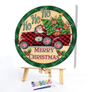 Frameless Oil Paint By Numbers DIY Christmas Picture Craft Home Decoration Kit