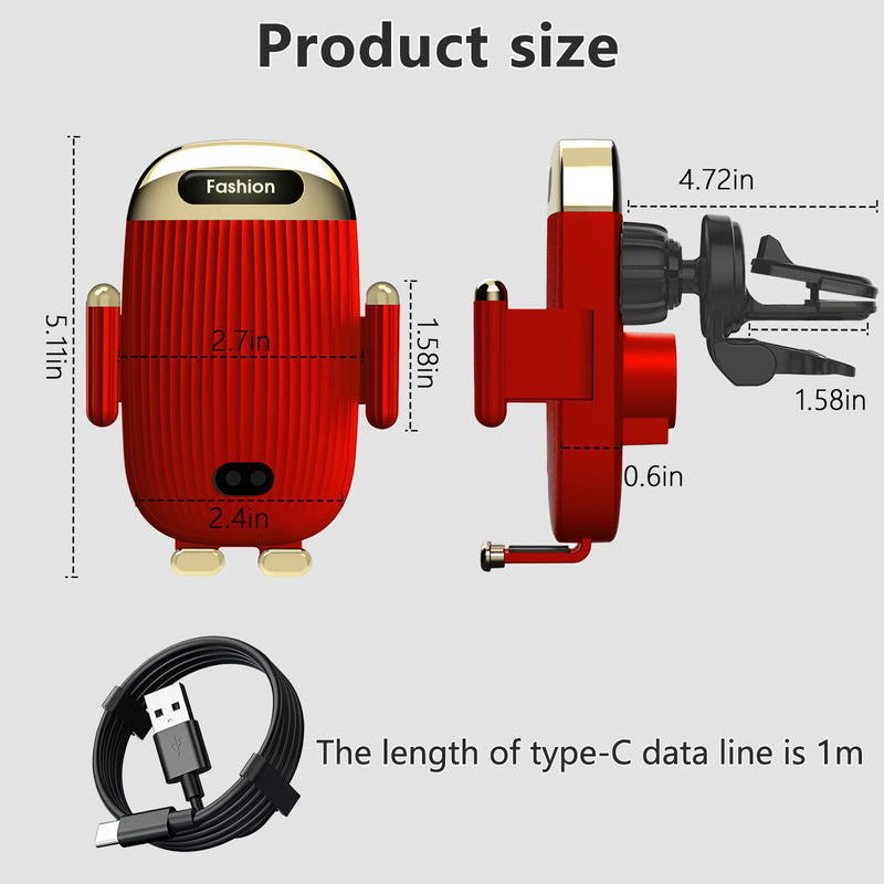 #A 15W Fast Wireless Charging with Navigation Magnetic Attraction Design for C