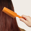 Women Hair Brush Scalp Massage Designed Anti-static Claw Hair Comb (Orange)