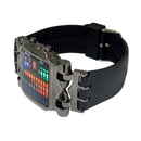 Led Binary Digital Watch Mens Fashion Casual Sport Watches Black Wrist A0R2