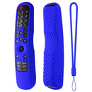 Anti-Slip Case Smart TV Remote Control Cover for LG MR21GA/MR21GC (Blue)