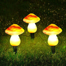 LED Luminous Mushroom Solar Lights Outdoor Garden Waterproof Lawn Stakes Lamps
