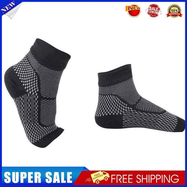 #A 1 Pair Ankle Brace Compression Sleeve Relief Achilles Tendonitis Joint Pain S