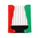 Metal Wide Teeth Afro Hair Comb Detangle Hairbrush Hairdressing Styling Tools