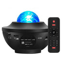LED Galaxy Star Moon Cloud Projectors Night Light Starry Oceans Wave Lamp Remote