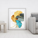 Oil Painting By Numbers Acrylic Handmade Gingko Leaves Digital Picture Art De