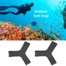 2pcs Scuba Diving Fin Keeper Foot Flippers Swimming Fin Grippers Snorkel Stra