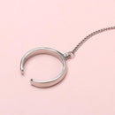 Color Party Simple Design Nail Ring Nail Cover for Women Finger Nail Rings