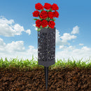 Plastic Flower Basket Hollow Graveyard Organizer Plug Garden Decor (2pcs) Newly