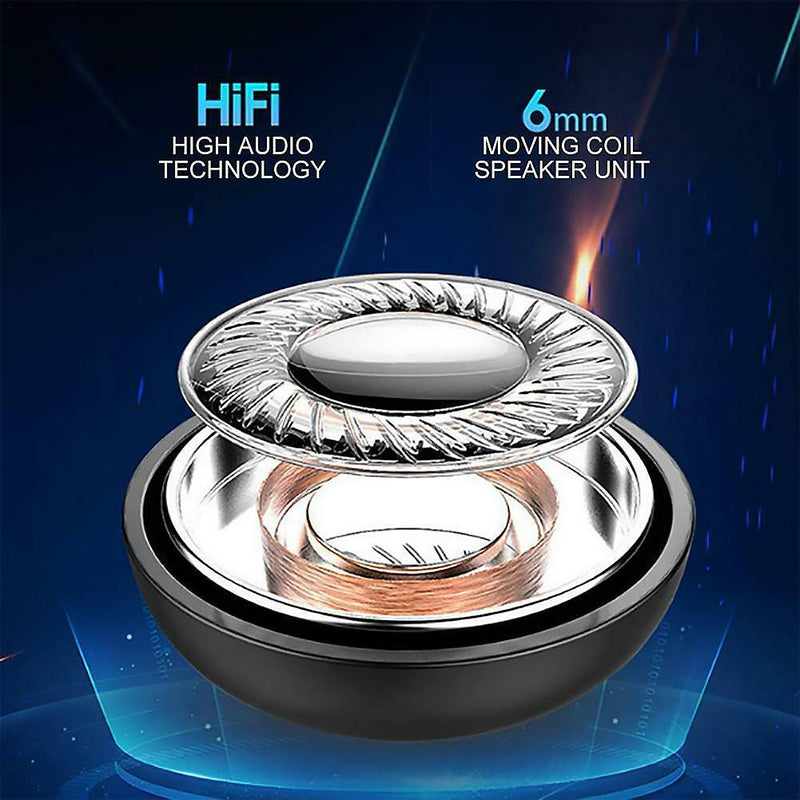 XG12 TWS Wireless Bluetooth 5.0 In-ear HiFi Stereo Earphones with Charging Case