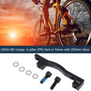 Hydraulic Disc Brake 203mm Disc Brake Adapter Conversion Seats (WDA-08) Newly