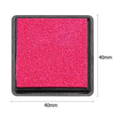 Fingerprint Square Inkpad for DIY Scrapbook Card Paper Craft Stamp (Rose) Newly