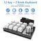 Macro Keyboard 12 Key + 2 Knob Programmable Hotswap One-handed Mechanical Keypad