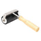 Heavy Duty Hard Rubber Roller Wooden Handle Printing Ink Artist Art Craft T