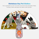 Dog Sweaters - Elk Pattern Turtleneck Pet Knitwear for Small Medium Dogs Cats